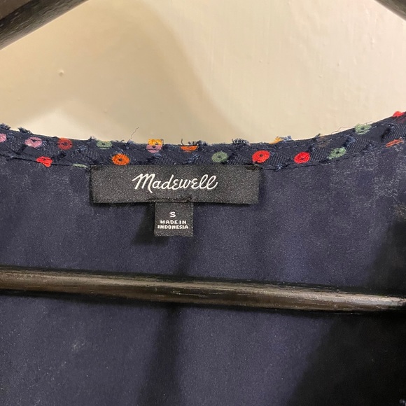 Madewell Wrap Top - Picture 2 of 4